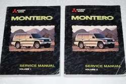 1999 Mitsubishi Montero Service Manual