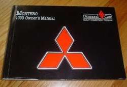1999 Mitsubishi Montero Owner's Manual
