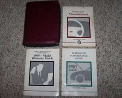 1999 Mercury Mountaineer Owner's Manual Set