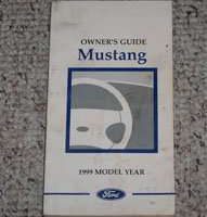 1999 Ford Mustang Owner Operator User Guide Manual