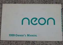 1999 Dodge Neon Owner's Manual