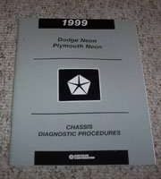 1999 Plymouth Neon Chassis Diagnostic Procedures Manual