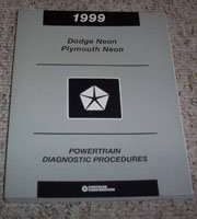 1999 Plymouth Neon Powertrain Diagnostic Procedures Manual