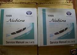 1999 Daewoo Nubira Service Manual