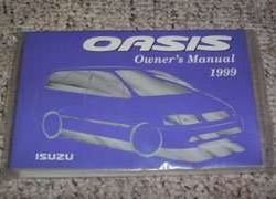 1999 Isuzu Oasis Owner's Manual