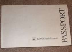 1999 Honda Passport Owner's Manual