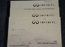 1999 Infiniti Q45 Owner's Manual