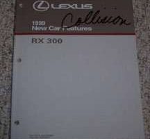 1999 Lexus RX300 New Car Features Manual