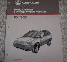 1999 Lexus RX300 Body Collision Damage Repair Manual
