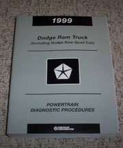 1999 Dodge Ram Truck Powertrain Diagnostic Procedures