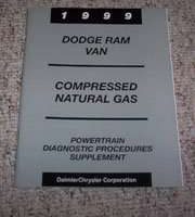 1999 Dodge Ram Van Compressed Natural Gas Powertrain Diagnostic Procedures Supplement