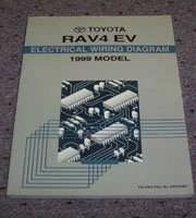 1999 Toyota Rav4 EV Electrical Wiring Diagram Manual