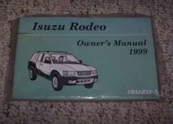 1999 Isuzu Rodeo Owner's Manual