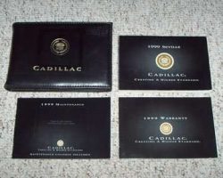 1999 Cadillac Seville Owner's Manual Set
