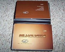 1999 Oldsmobile Silhouette Owner's Manual Set