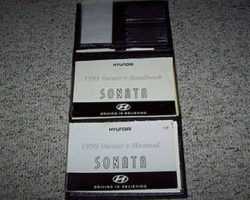 1999 Hyundai Sonata Owner's Manual Set