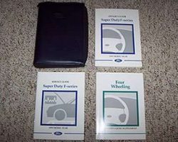 1999 Ford Super Duty F-Series Truck Owner's Manual Set