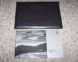 1999 Acura TL Owner's Manual Set