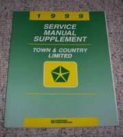 1999 Chrysler Town & Country Limited Service Manual Supplement