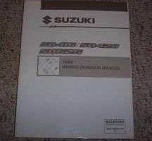 1999 Suzuki Vitara & Grand Vitara Wiring Diagram Manual