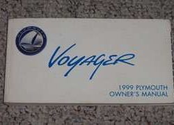 1999 Plymouth Voyager Owner's Manual