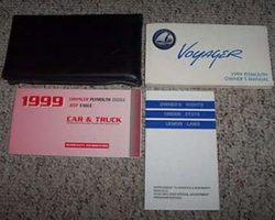 1999 Plymouth Voyager Owner's Manual Set