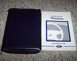 1999 Ford Windstar Owner's Manual Set