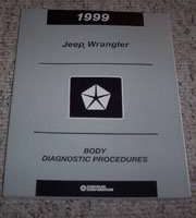 1999 Jeep Wrangler Body Diagnostic Procedures Manual