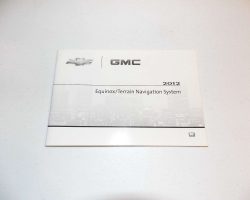 2012 GMC Terrain Navigation System Owner's Manual