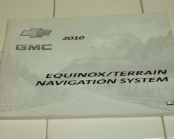 2010 GMC Terrain Navigation System Owner's Manual