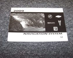 2009 GMC Acadia Navigation System Owner's Manual