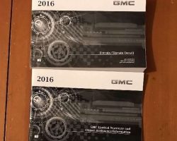2016 GMC Terrain & Terrain Denali Owner's Manual Set