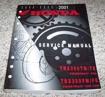 2001 Honda Fourtrax 350 TRX350TM, TRX350TE, TRX350FM & TRX350FE ATV Service Manual