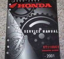 2002 Honda Shadow Sabre VT1100C2 Motorcycle Shop Service Manual