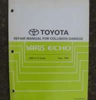 2001 Toyota Echo Collision Repair Manual