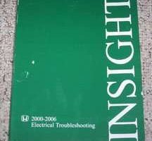 2004 Honda Insight Electrical Troubleshooting Manual