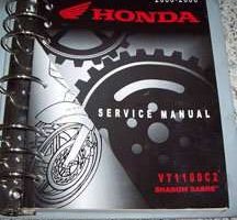 2005 Honda VT1100C2 Shadow Sabre Service Manual