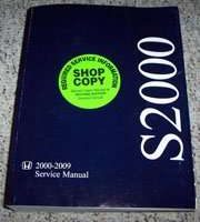 2002 Honda S2000 Shop Service Repair Manual