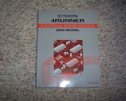 2000 Toyota 4Runner Electrical Wiring Diagram Manual