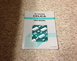 2000 Toyota Celica Electrical Wiring Diagram Manual