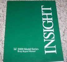 2000 Honda Insight Body Repair Manual
