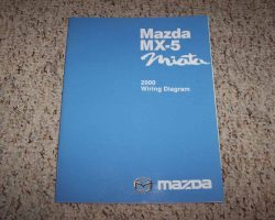 2000 Mazda MX-5 Miata Wiring Diagrams Manual