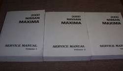 2000 Nissan Maxima Service Manual