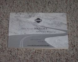 2000 Nissan Maxima Owner's Manual