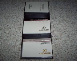 2000 Lexus RX300 Owner's Manual Set