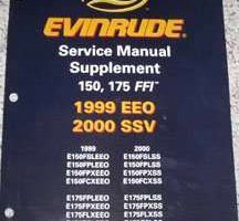 1999 Evinrude 175 HP FFI Models Service Manual Supplement