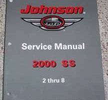 2000 Johnson 3.3 HP Models Service Manual