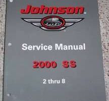 2000 Johnson 8 HP Models Service Manual