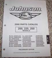 2000 Johnson 200, 225 & 250 HP Models Parts Catalog