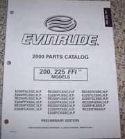 2000 Evinrude 200 & 225 HP FFI Models Parts Catalog